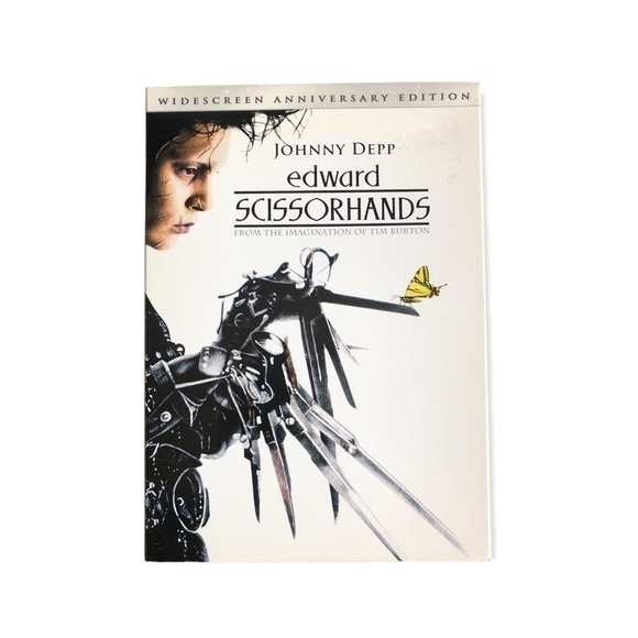 NIB Edward Scissorhands with Johnny Depp DVD Movie Widescreen Anniversary EDT - Picture 3 of 3